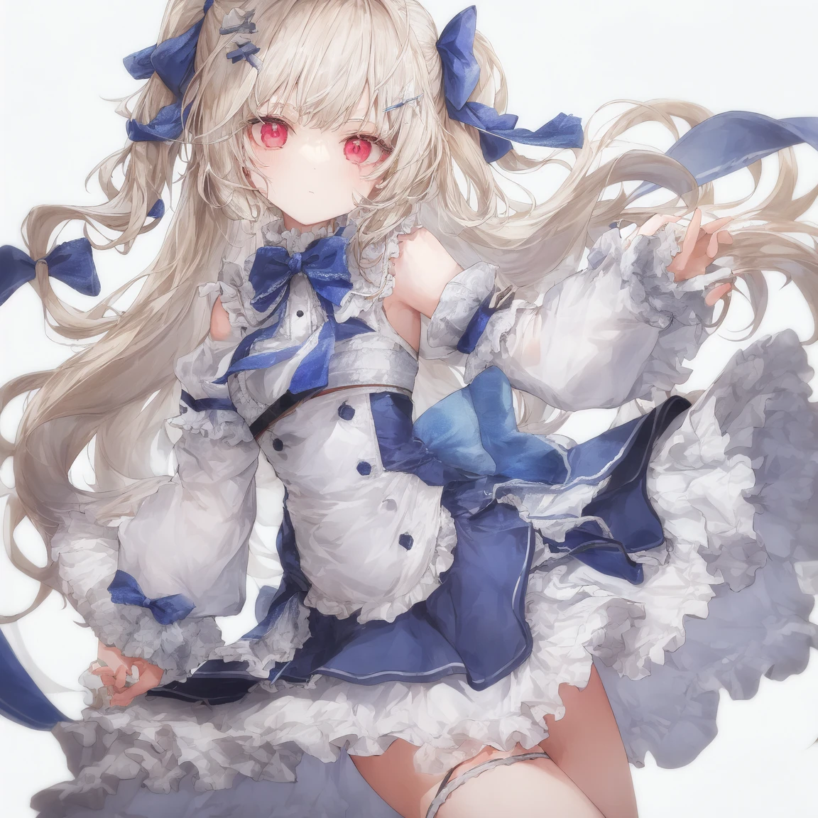 [Holara] short hair wavy hair Skirt Mini skirt [Illustration]